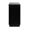 Manna Dresser Fluted Chest of Drawer Black