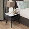 Marcello Bedside Table Nightstand Side End Bedroom Storage Cabinet Dark Brown