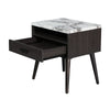 Marcello Bedside Table Nightstand Side End Bedroom Storage Cabinet Dark Brown