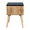 Marcello Bedside Table Nightstand Side End Bedroom Storage Cabinet Wotan Oak