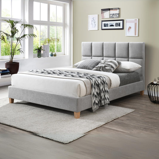 Marley Double Bed Frame Grey