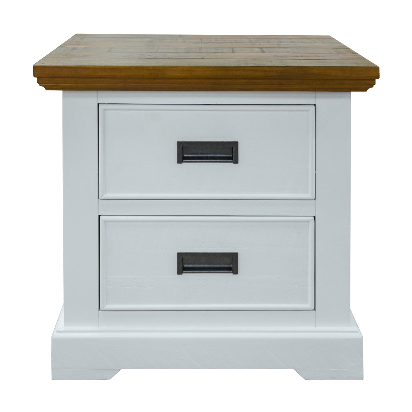 Marline Bedside Table Oak White