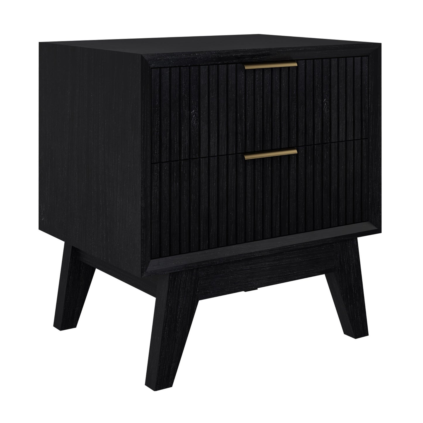 Matilda Bedside Table Black