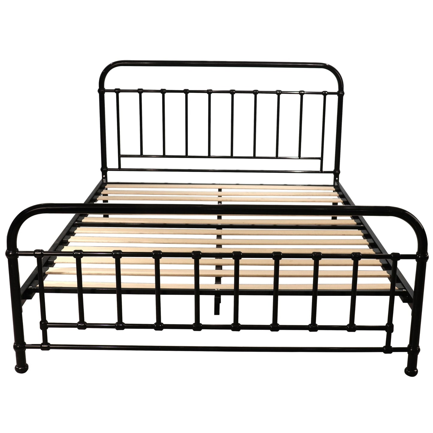 Metallica Metal Bed Frame Double Black