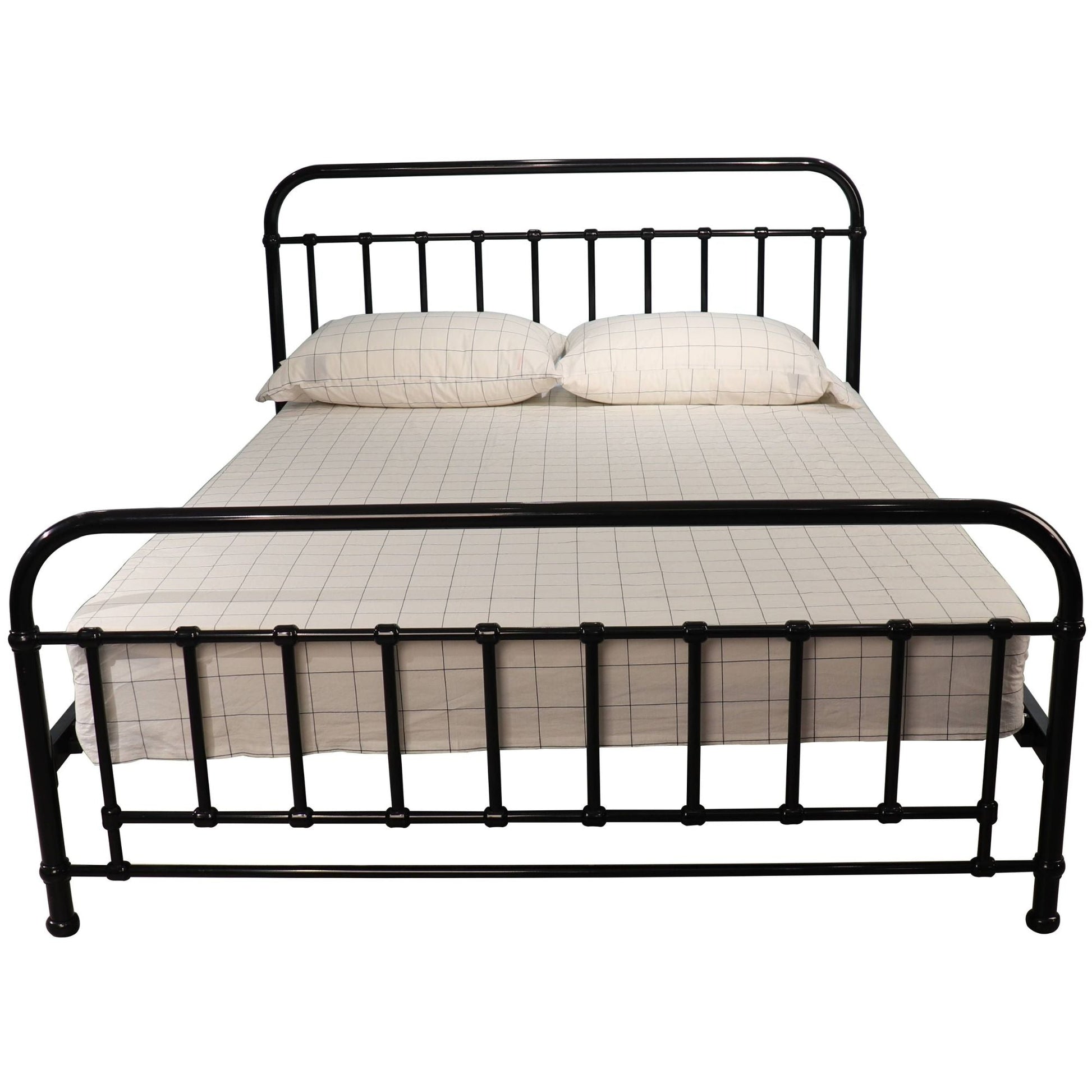 Metallica Metal Bed Frame Double Black