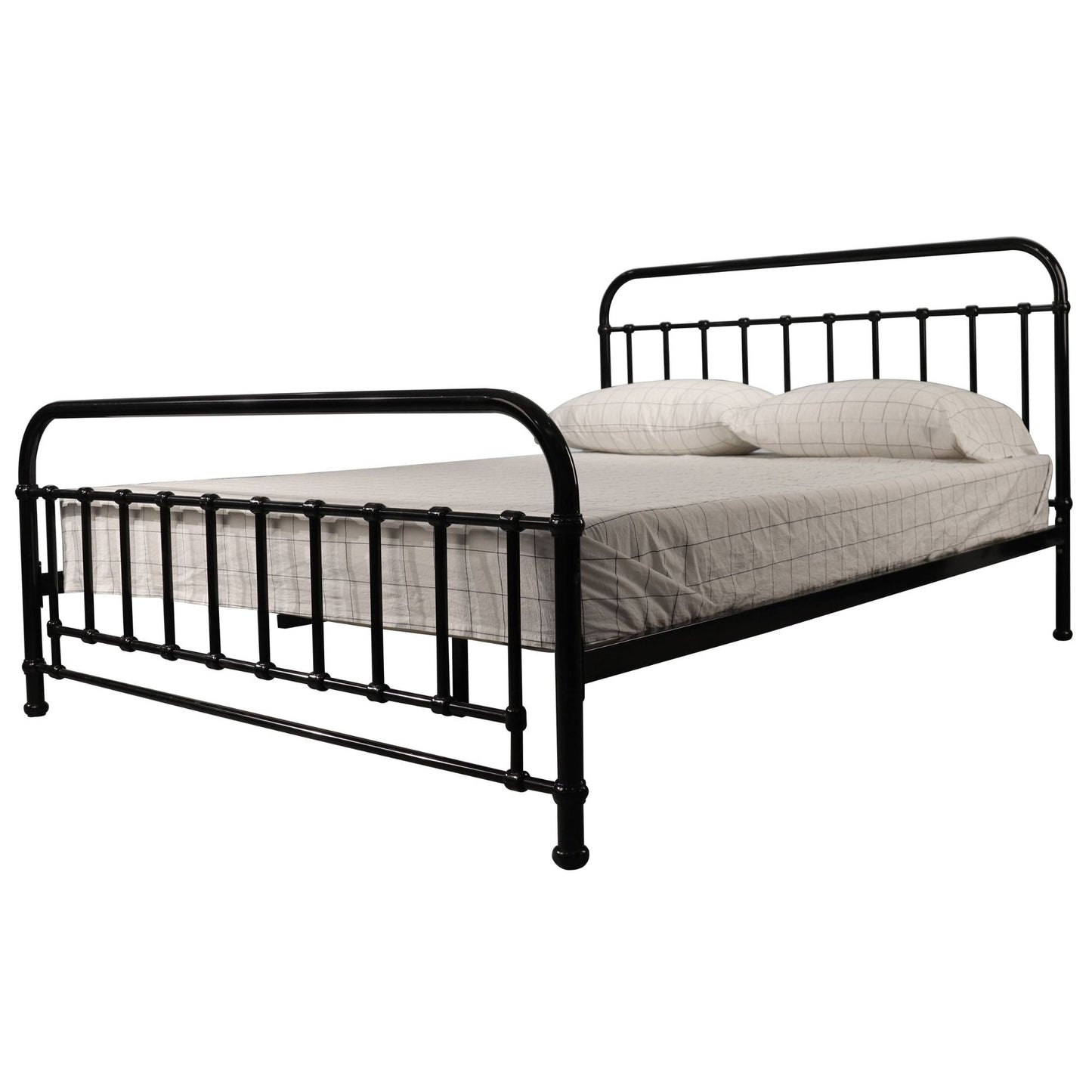 Metallica Metal Bed Frame Double Black