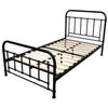 Metallica Metal Bed Frame King Single Black