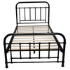 Metallica Metal Bed Frame King Single Black