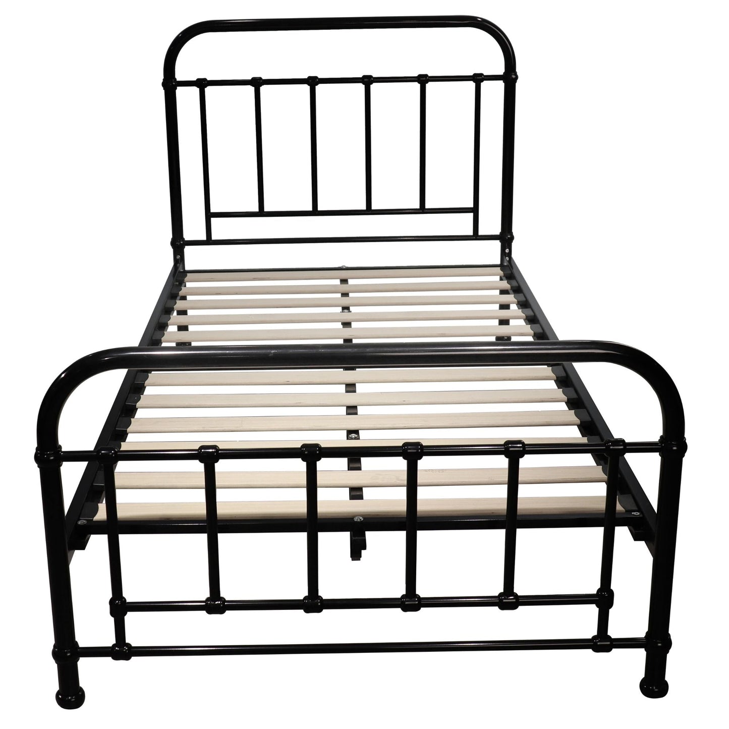 Metallica Metal Bed Frame King Single Black