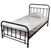 Metallica Metal Bed Frame King Single Black