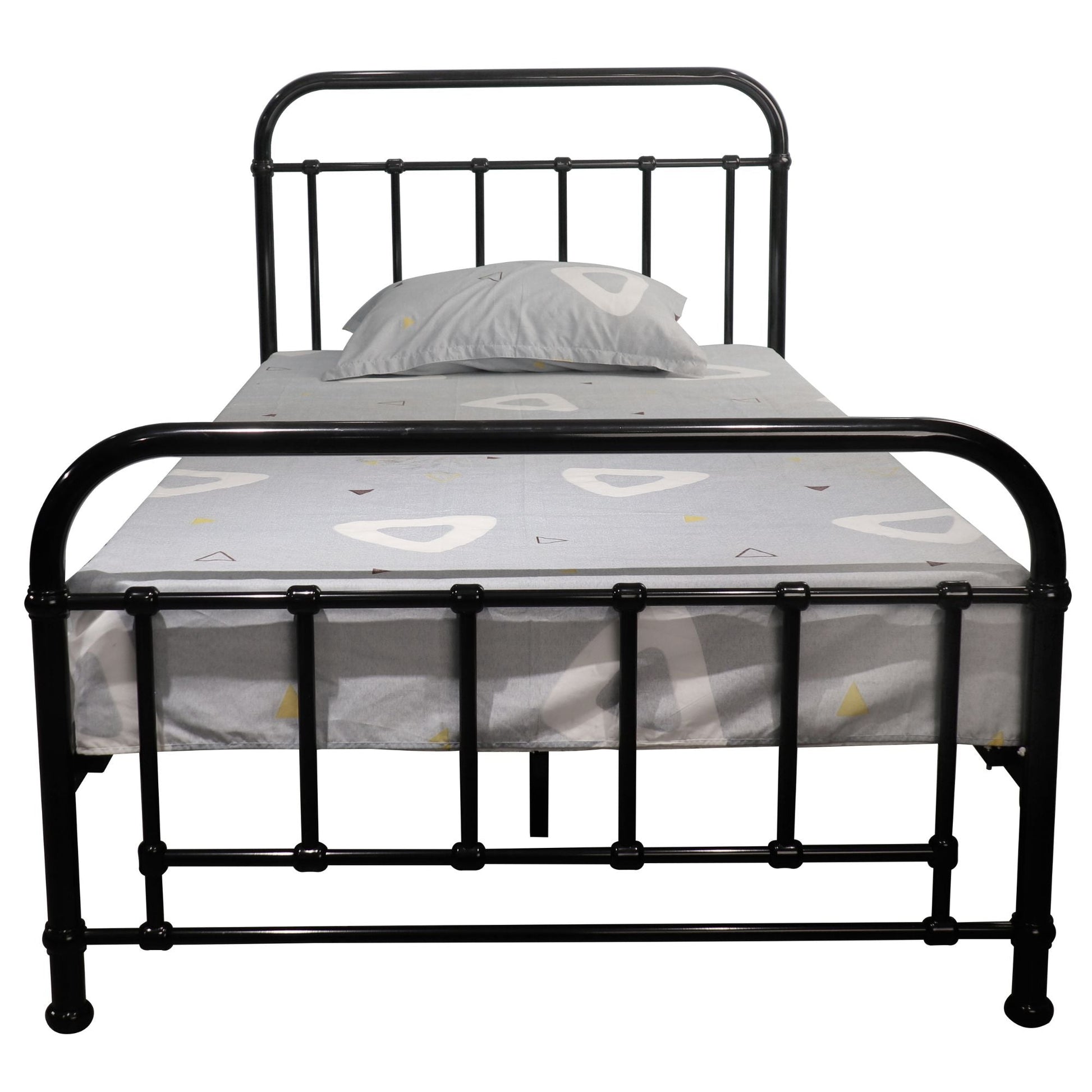 Metallica Metal Bed Frame King Single Black