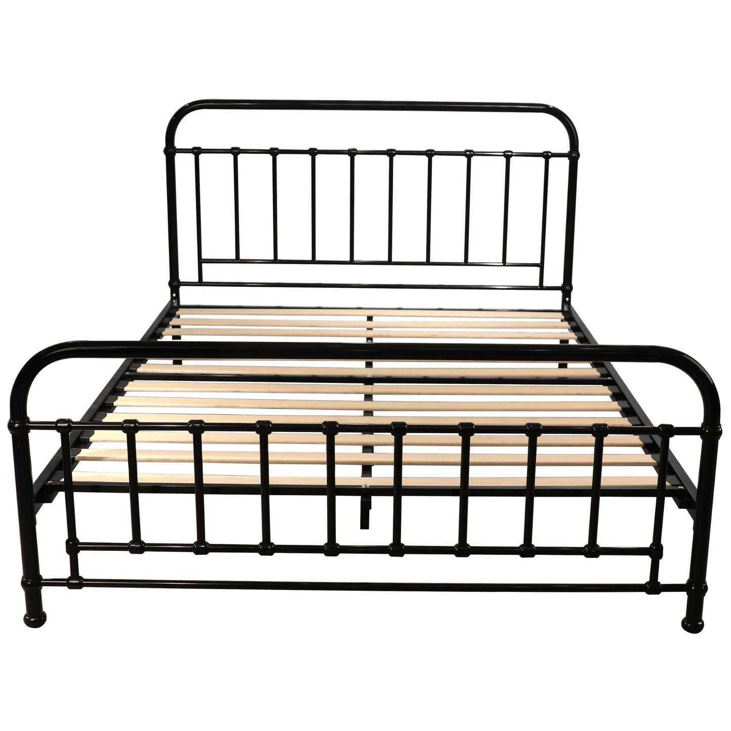 Metallica Metal Bed Frame Queen Black