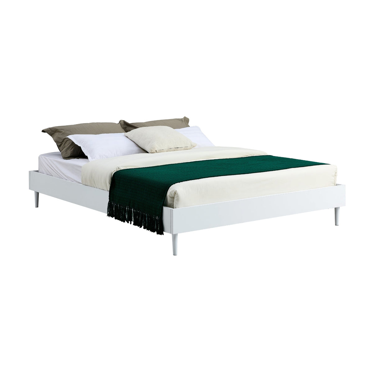 Patricia Queen Bed Frame White