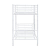 Sams Single Metal Bunk Bed Frame White
