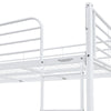 Sams Single Metal Bunk Bed Frame White