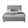 St Coco Double Bed Frame Storage Drawer Stone Grey