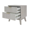 The Croft Bedside Table White Washed