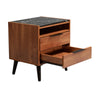 Thelma 2 Drawers Bedside Table Nightstand Side End Bedroom Storage Cabinet Riviera Oak
