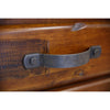 Umber Tallboy 6 Chest of Drawers Solid Pine Wood Storage Cabinet - Dark Brown