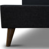 Volga Bed Frame Double Charcoal
