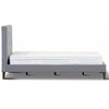Volga Bed Frame Double Grey