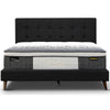 Volga Bed Frame King Single Charcoal