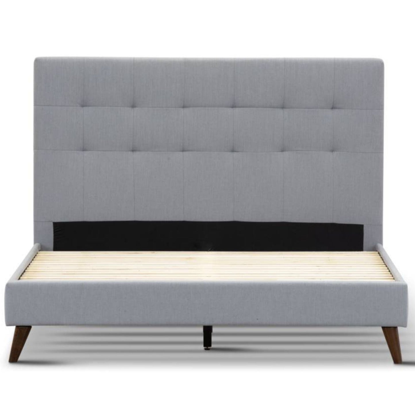 Volga Bed Frame King Single Grey