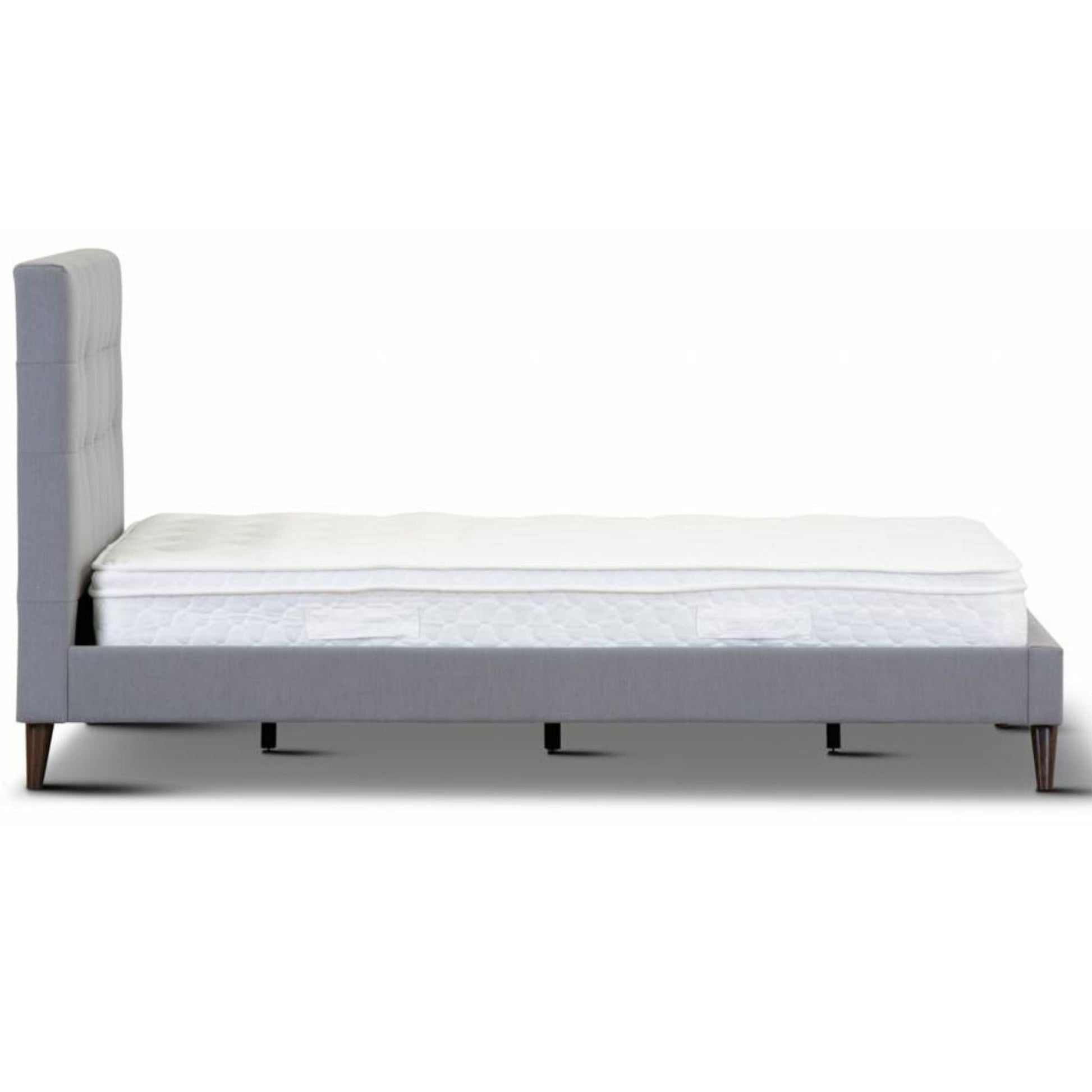 Volga Bed Frame King Single Grey