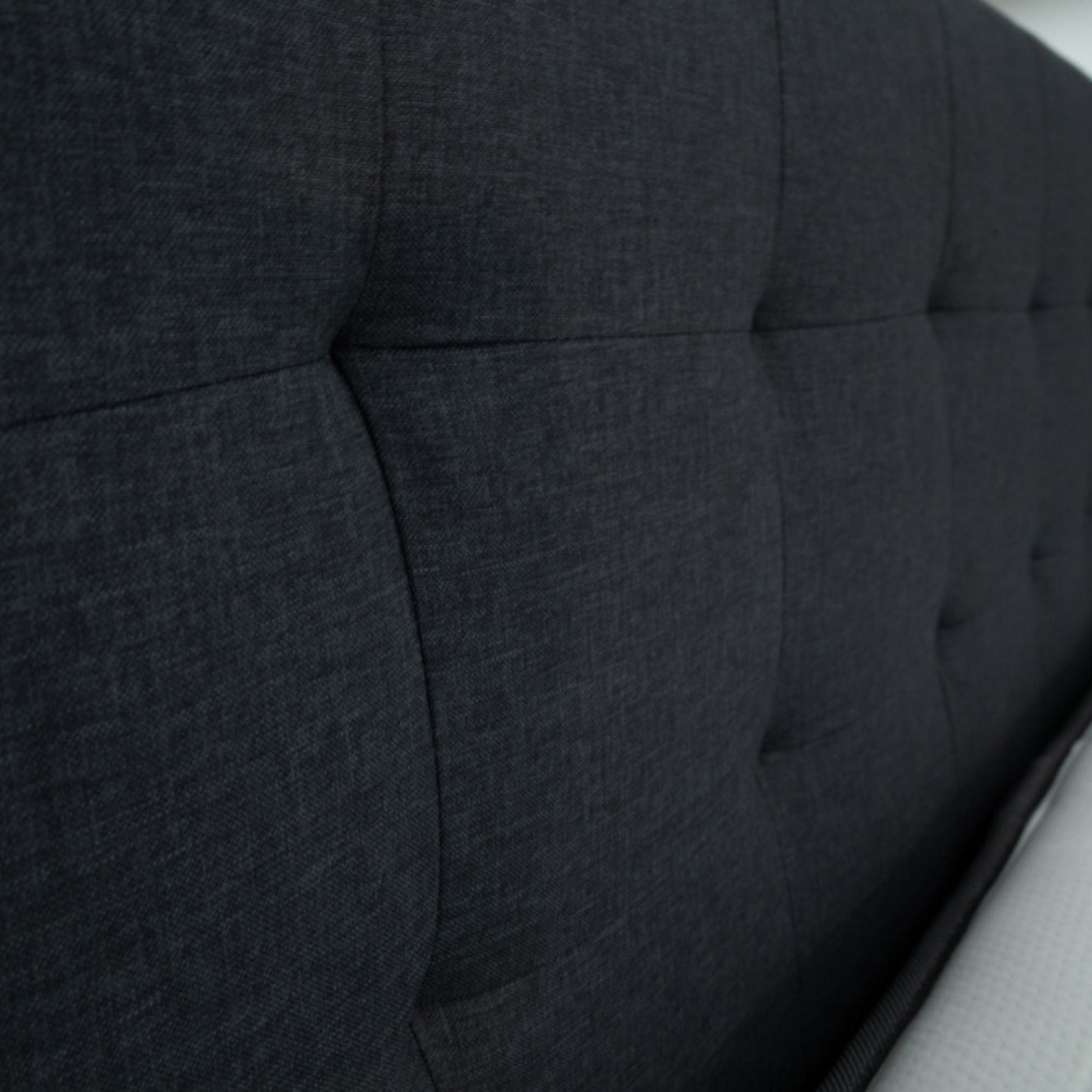Volga Bed Frame Queen Charcoal