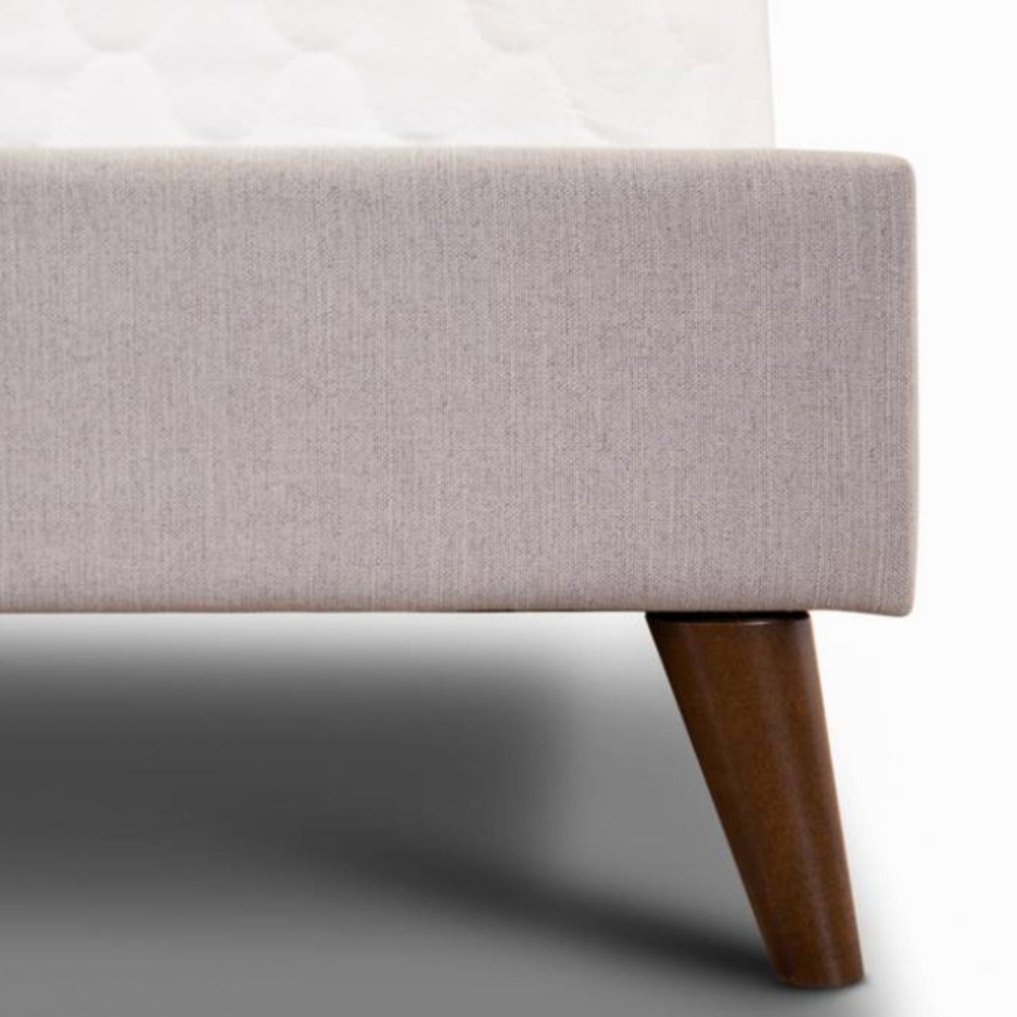 Volga Bed Frame Queen Grey