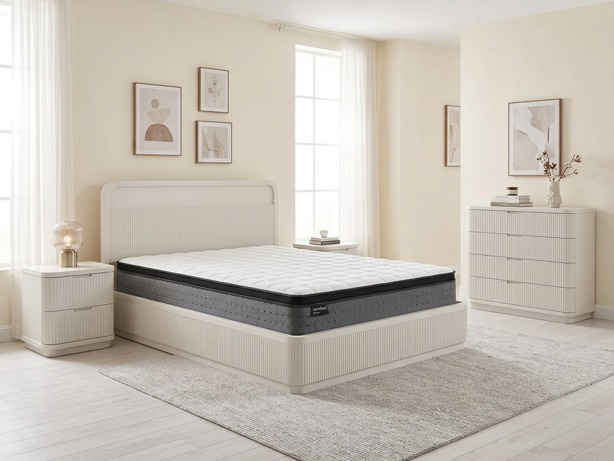 The Hotel Calm: a styled bedroom