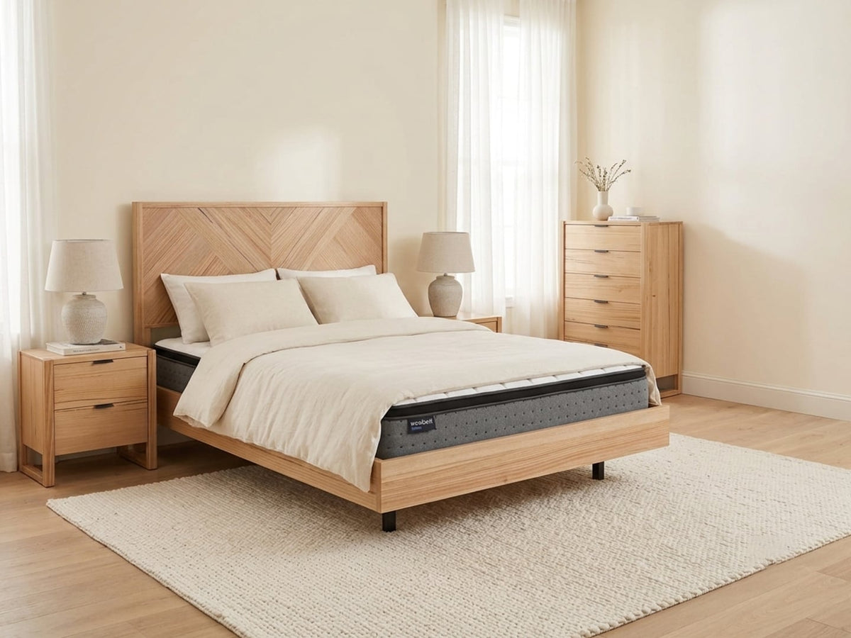 The Sunday Slowdown: a styled bedroom